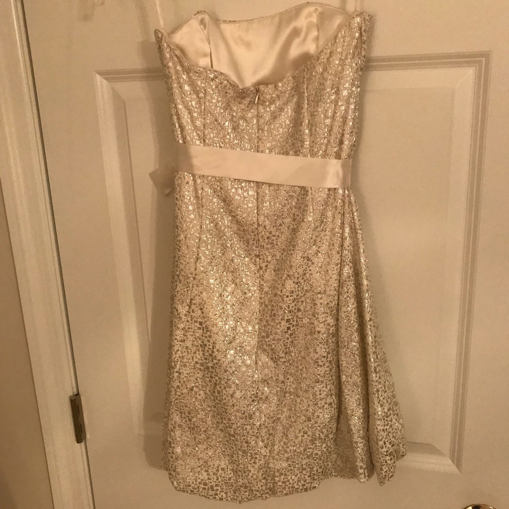 Strapless Metallic Dress - Picture 3 of 4